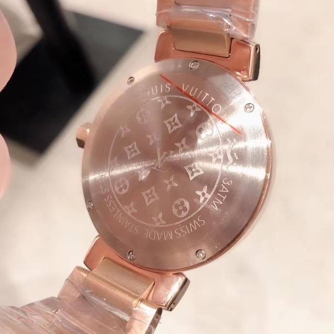 Replica LOUIS VUITTON LV 904l Stainless Steel Quartz Watch 42MM