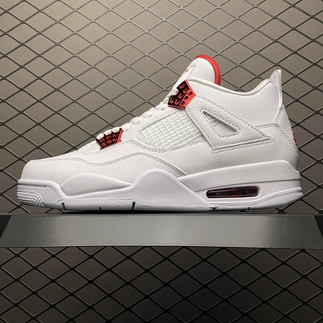 Replica Air Jordan Shoe Air Jordan 4 Retro White RedCT8527-112 SIZE 40-47
