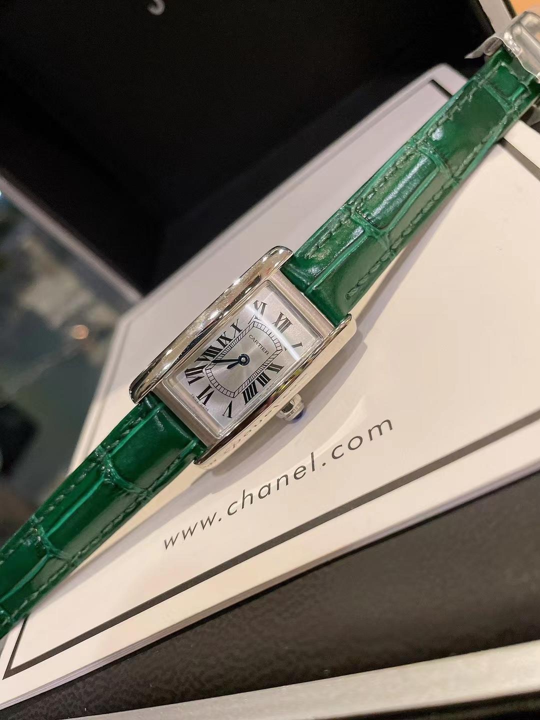 Replica Cartier Tank 904l Stainless Steel Quartz Watch 19mm×35mm