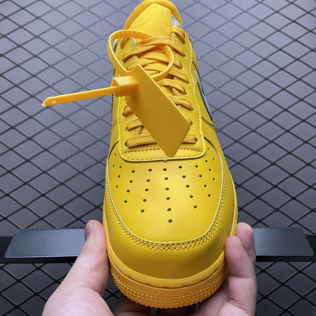 Replica OFF White Shoe Off-White X Nike Air Force 1University GoldOW DD1876-700 40-47