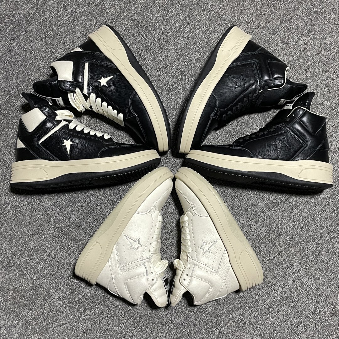 Replica Converse Shoe Converse x Rickowens Size 36-46a