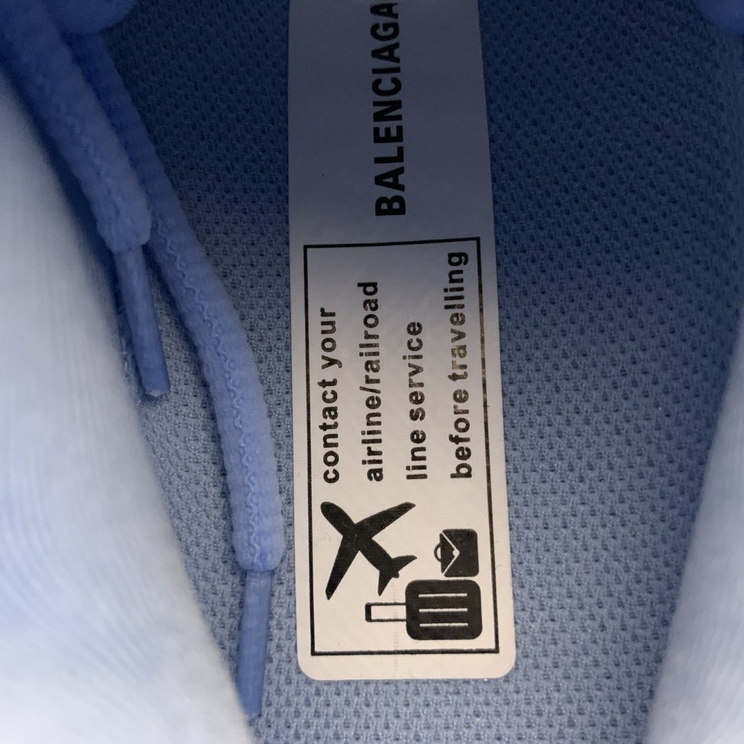 Replica Balenciaga Shoe Balenciaga Track LED Lights Blue 36-45
