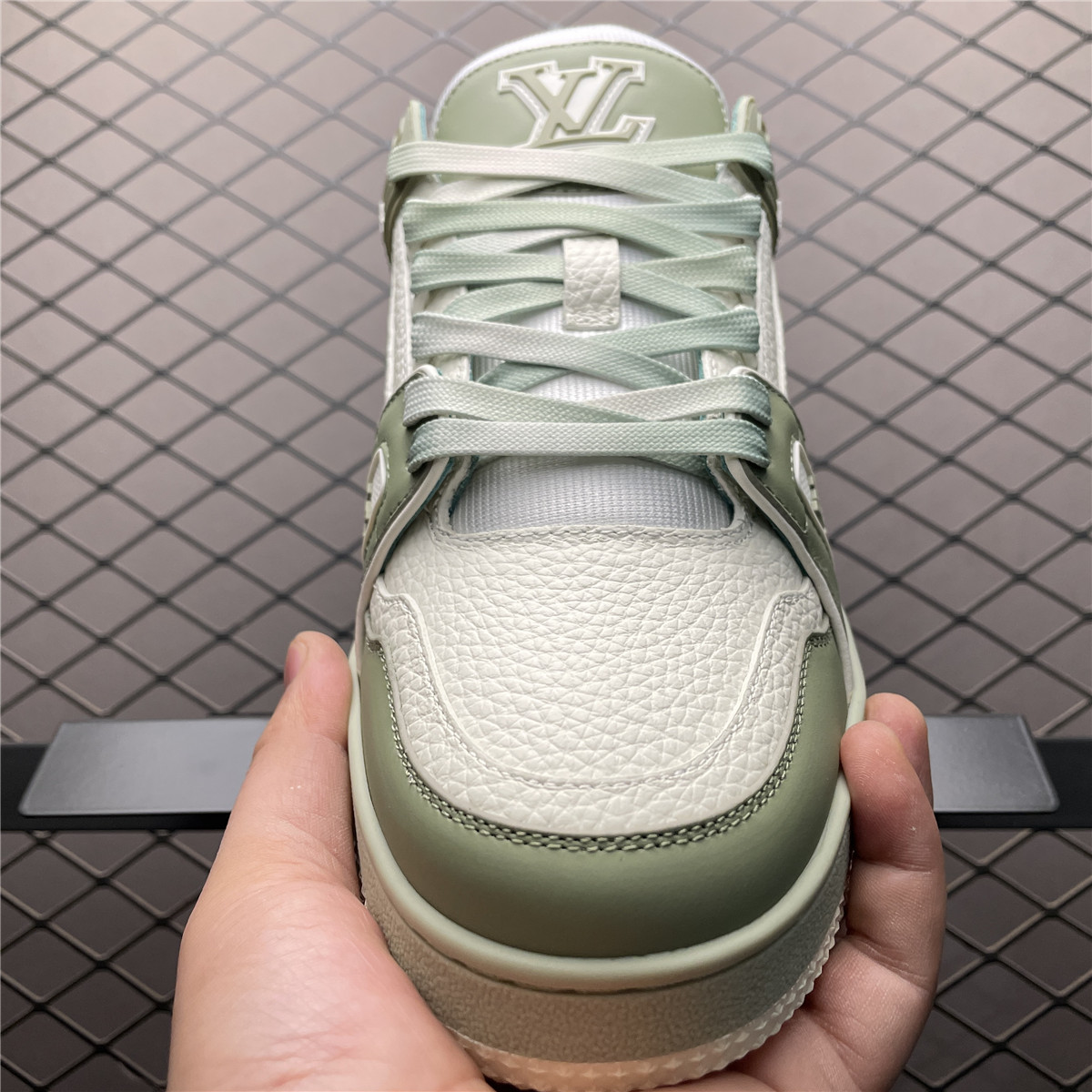 Replica LV Shoe  Louis Vuitton LV Trainer