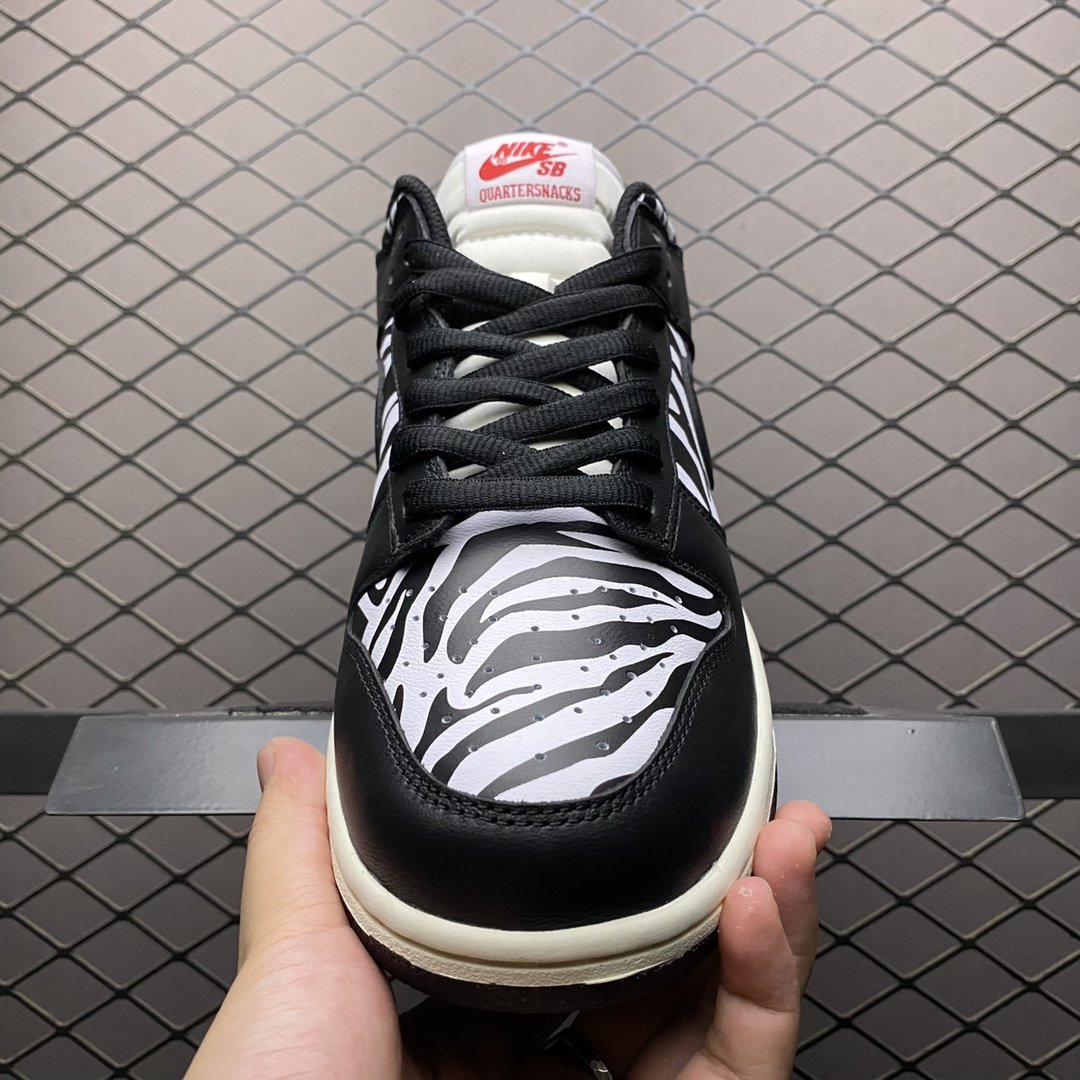 Replica Nike Shoe Quartersnacks x Nike SBDunk ZebraDM3510-001 36-47_01937