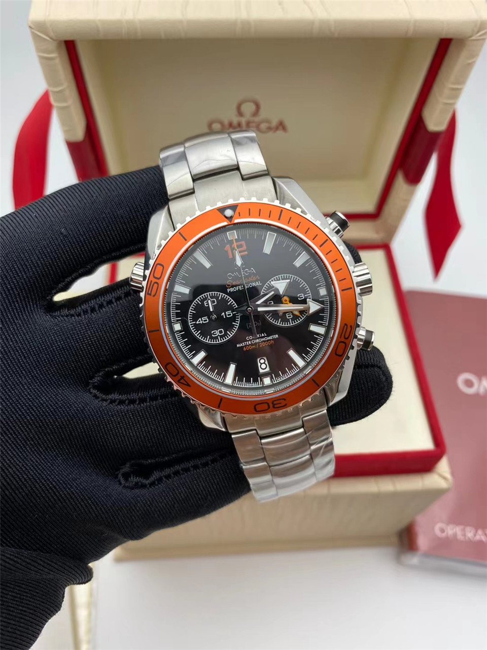 Replica OMEGA Seamaster 904l Stainless Steel Quartzl Watch 42MM