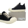 Replica Rick Owens Shoe Rick Owens EDFU DRKSHDW Slashed Low ‘Black Milk’