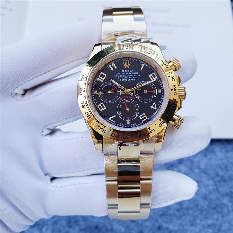 Replica Rolex Daytona 904l Stainless Steel Automatic Mechanical Watch 40mm