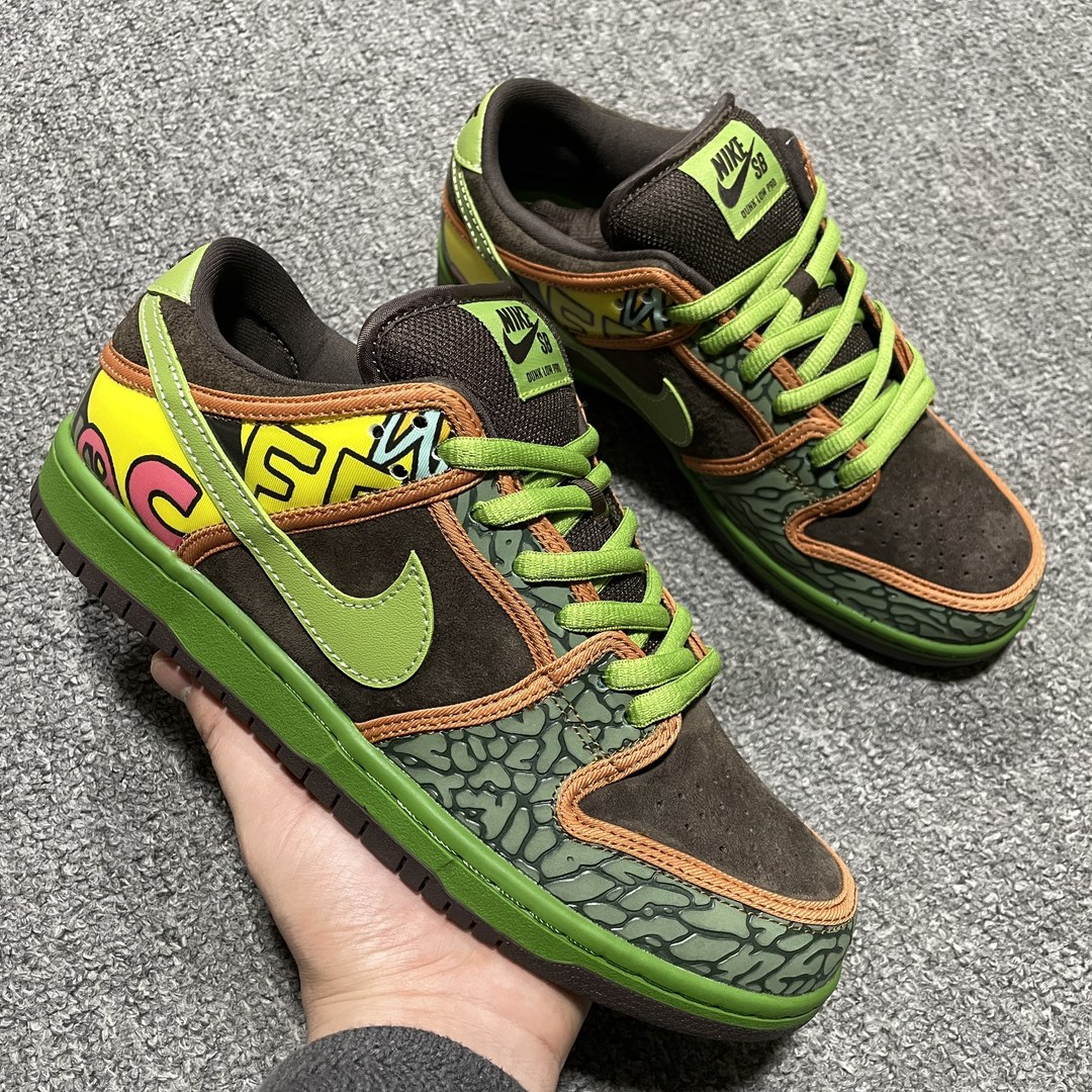 Replica Nike Dunk SB Shoe Nike SB Dunk LowDe La Soul 789841-332 SIZE 40-47.5