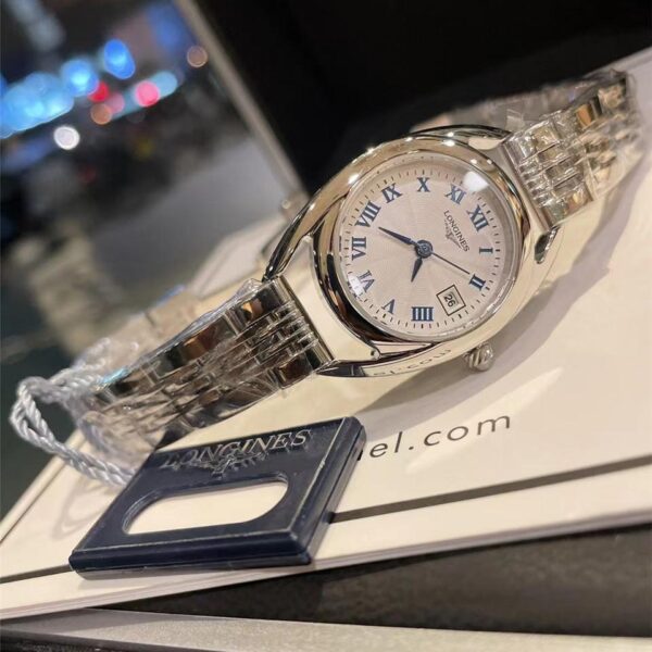 Replica Longines 904l Stainless Steel Quartz Watch 26MM