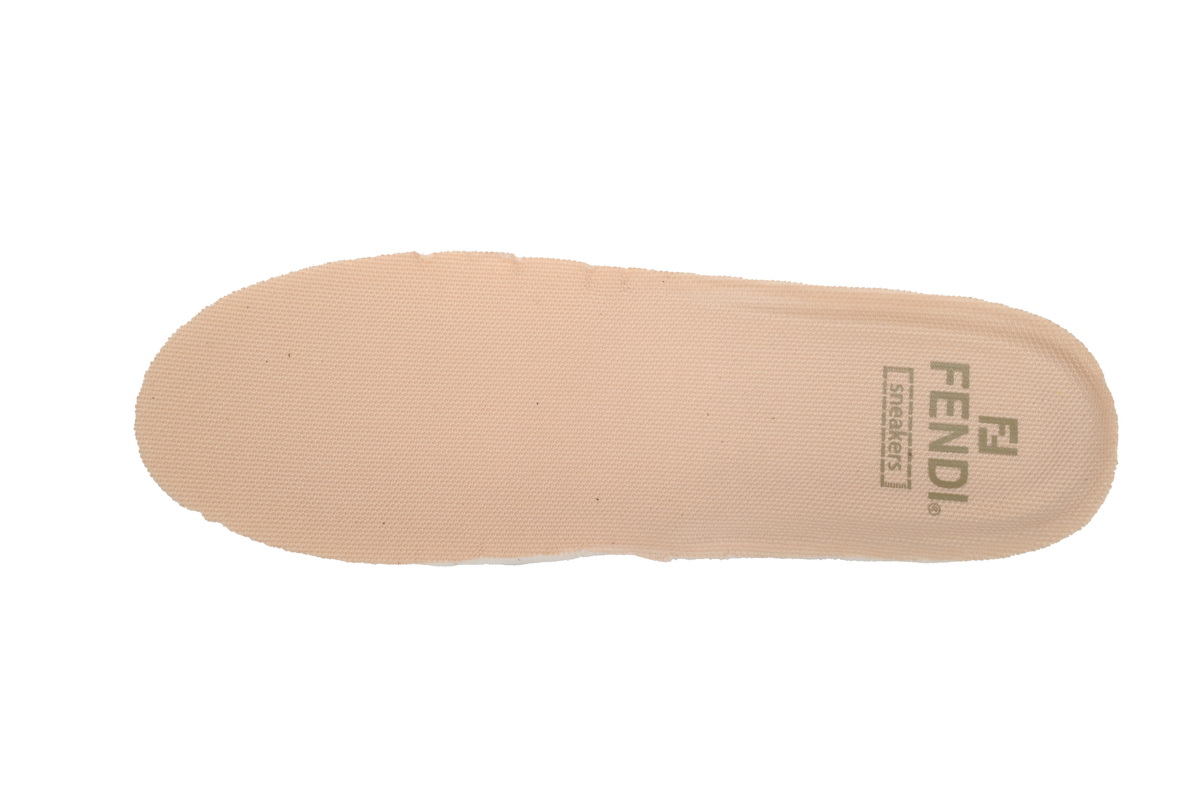 Replica Fendi Shoe Fendi Match White Brown
