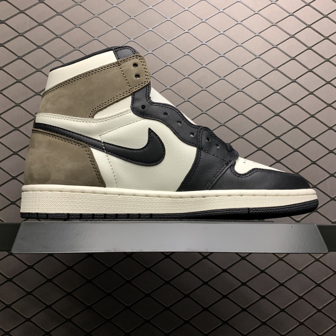 Replica Air Jordan Shoe Air Jordan 1Dark MochaAJ11 555088-105 40-47 Size M7-M13.5
