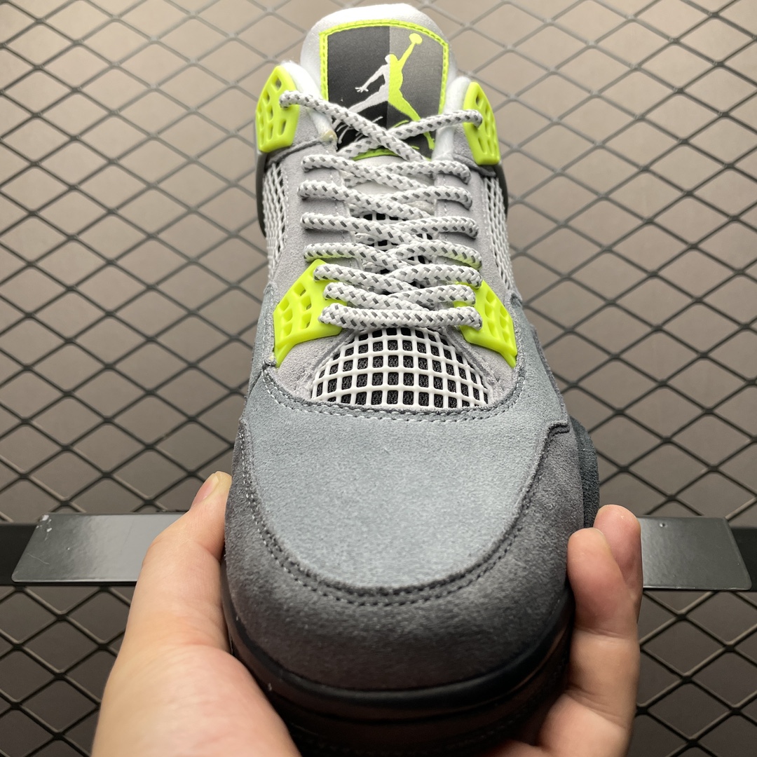 Replica Air Jordan Shoe Air Jordan 4 95 Neon AJ4 CT5342-007 Size 40-47.5