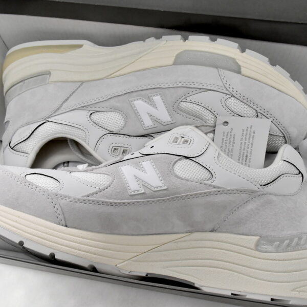 Replica New Balance Shoe M992MD New Balance 992 Gray White