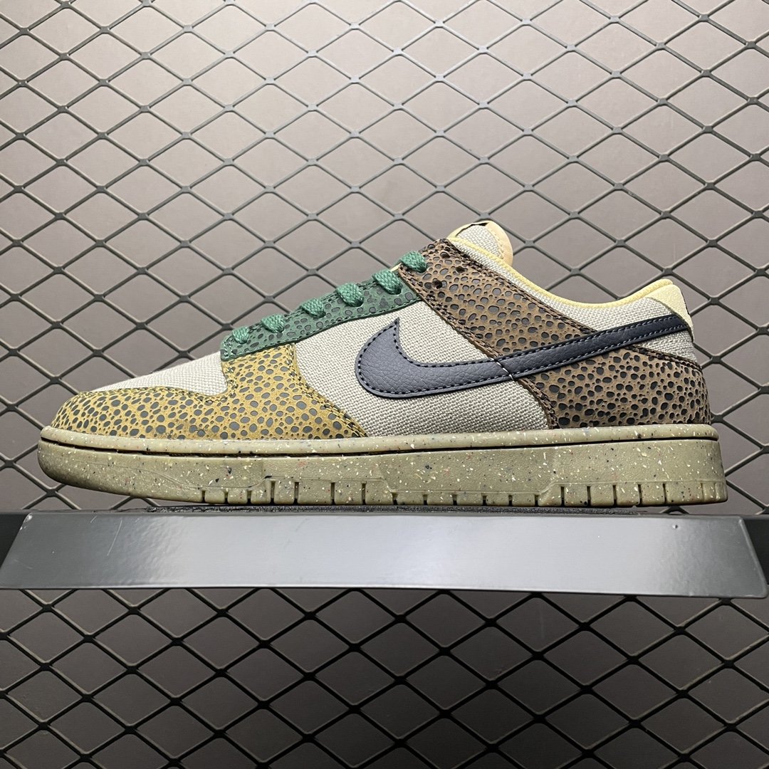 Replica Nike Dunk SB Shoe Nike Dunk LowSafariDX2654-200 Size 36-4647.5