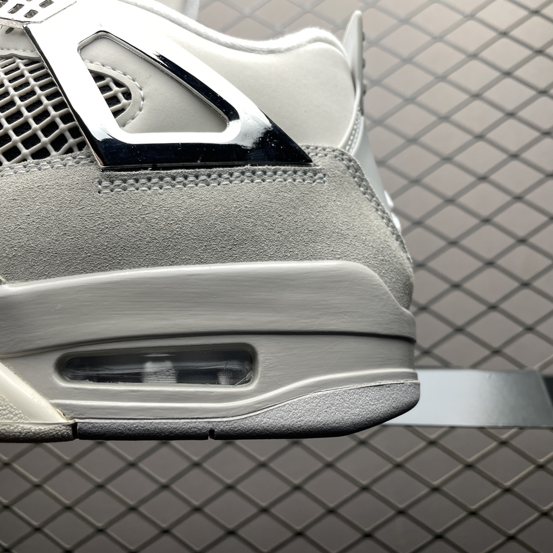 Replica Air Jordan Shoe UP Air Jordan 4 Retro Light Iron Ore AJ4 AQ9129-001 Size 40-47.5