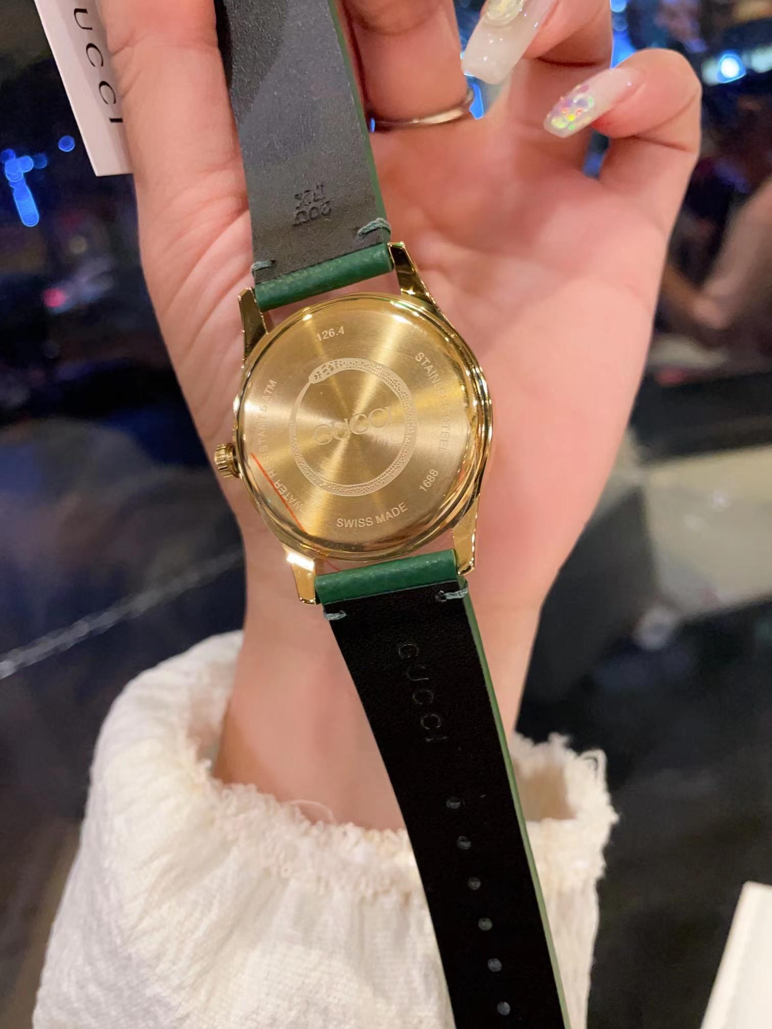 Replica Gucci 904l Stainless Steel Quartz Watch 38MM