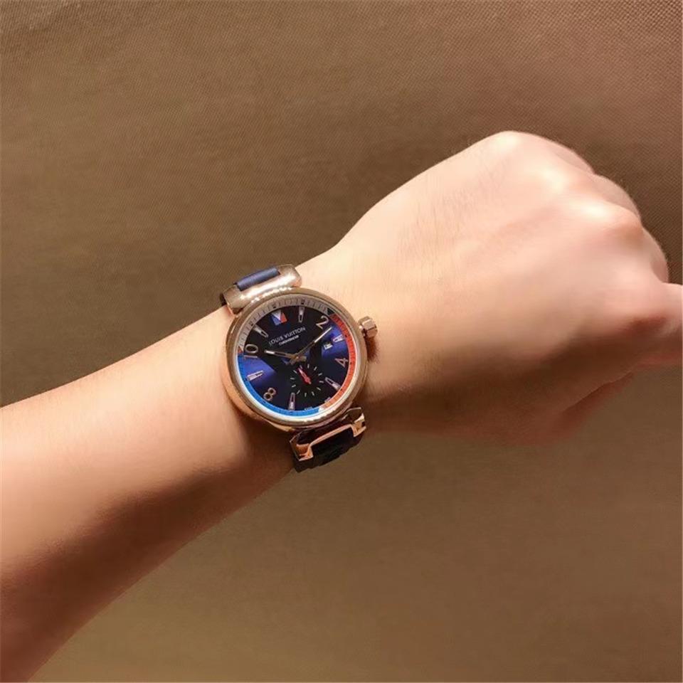 Replica LOUIS VUITTON LV 904l Stainless Steel Quartz Watch 41MM