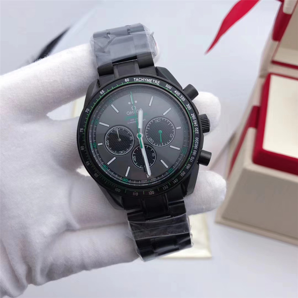 Replica OMEGA Speedmaster 904l Stainless Steel Quartzl Watch 44MM
