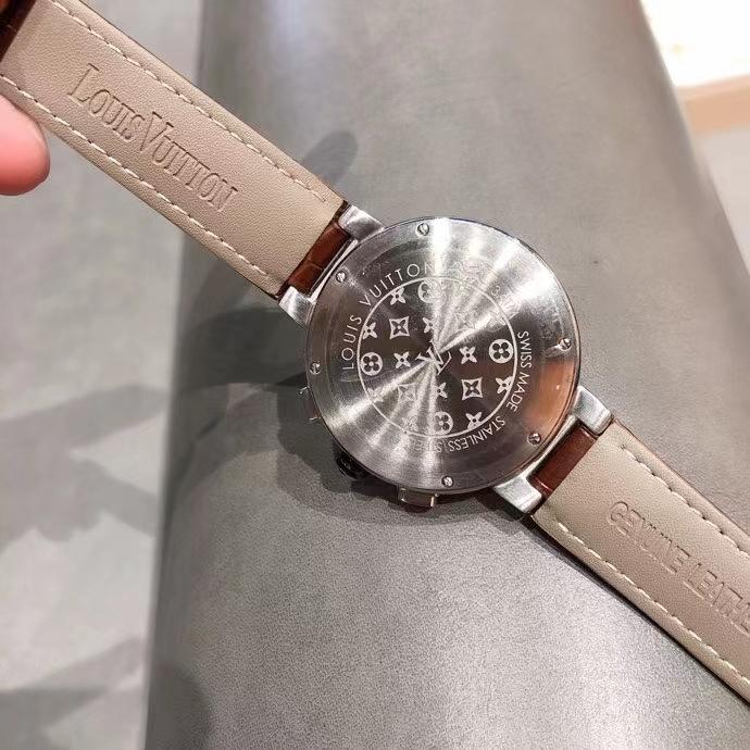 Replica LOUIS VUITTON LV 904l Stainless Steel Quartz Watch 42MM