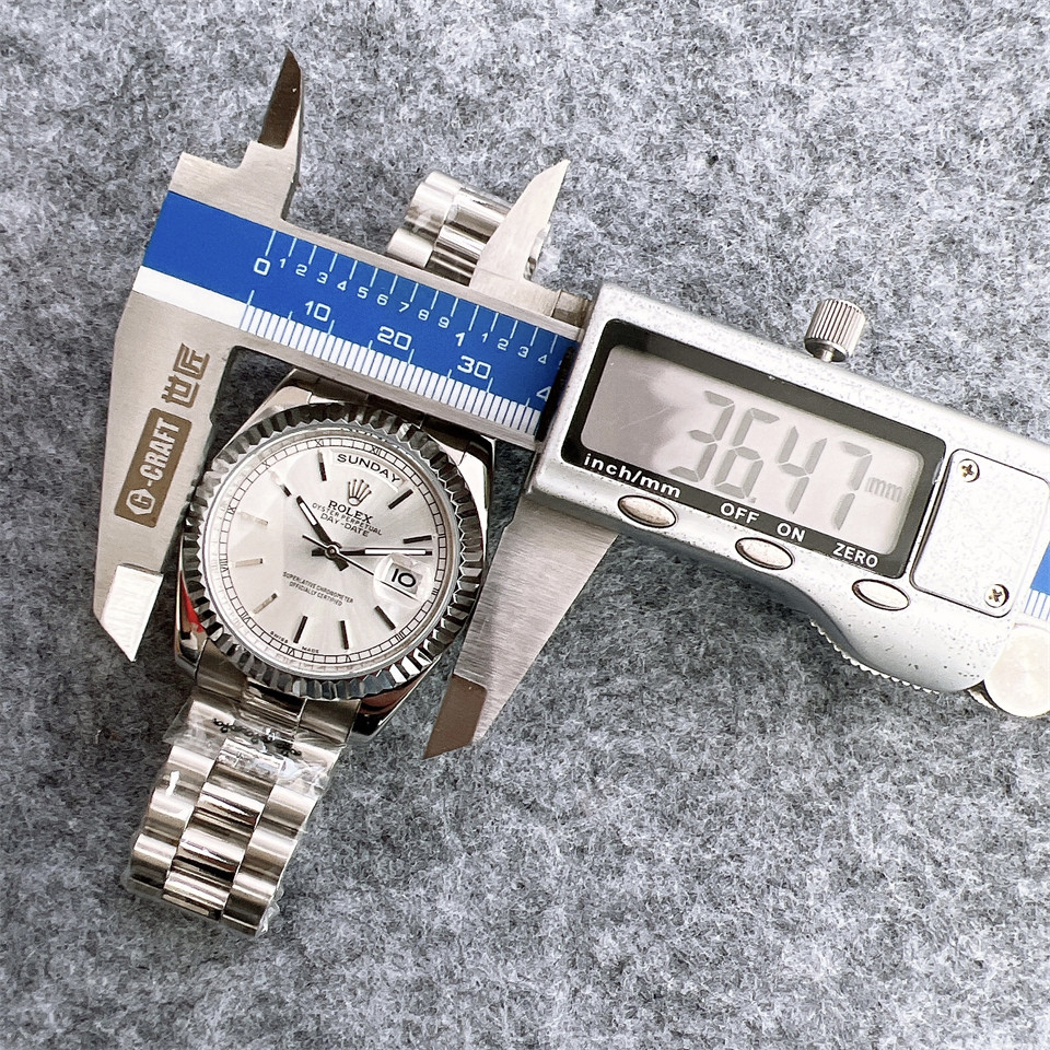 Replica Rolex DayDate 904l Stainless Steel Automatic Mechanical Watch 40mm