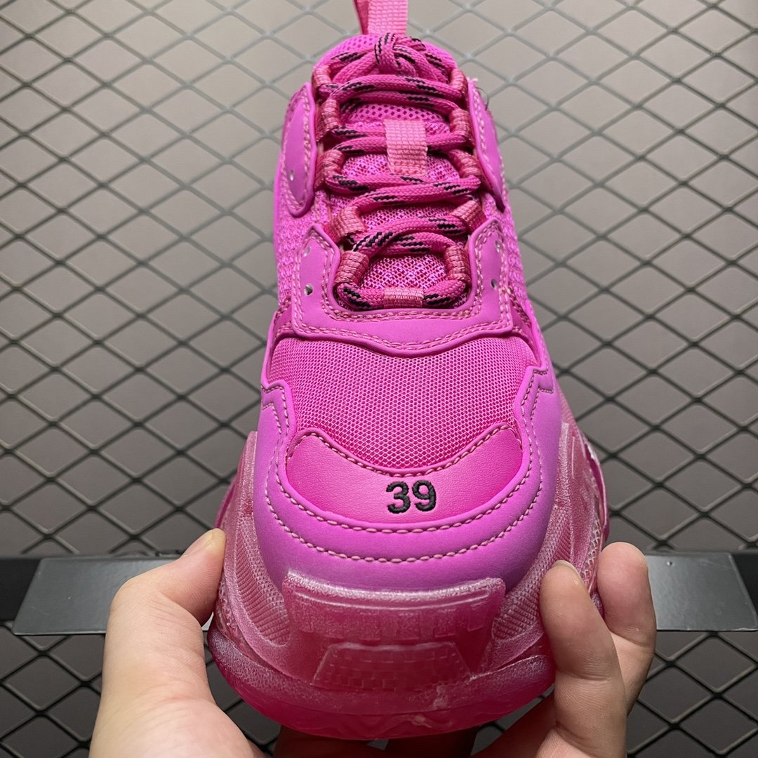Replica Balenciaga Shoe Balenciaga Triple S Clear Solo Sneaker 544351 Size 35-39 1042