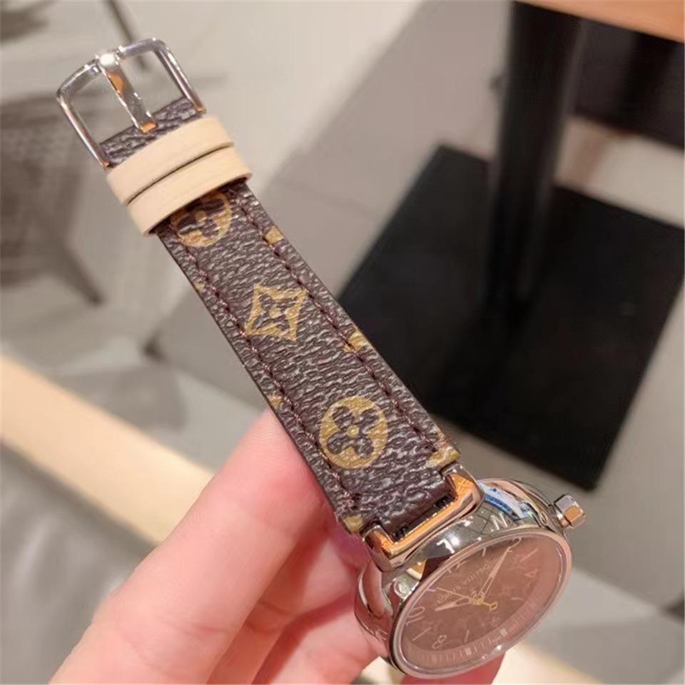 Replica LOUIS VUITTON LV 904l Stainless Steel Quartz Watch 33MM