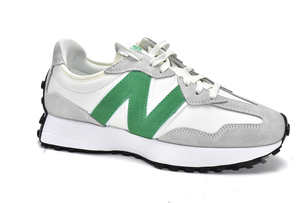 Replica New Balance Shoe WS327LG New Balance 327 White Green
