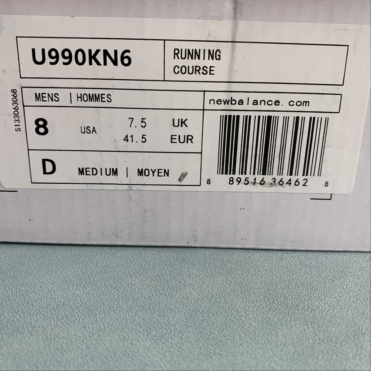 Replica New Balance Shoe New Balance NB990 U990KN6  36-45
