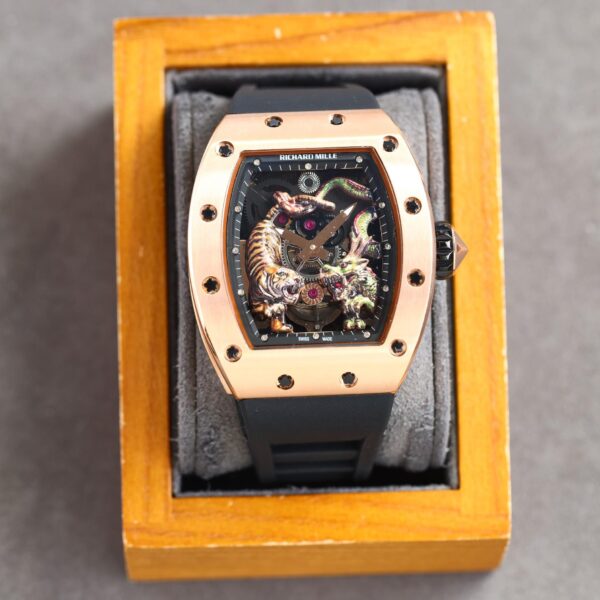 Replica Richard Mille 904l Stainless Steel Automatic Machine Watch 42MM