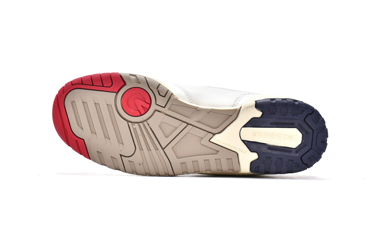 Replica New Balance Shoe BB550A3 Aim Leon Dore x New Balance 550 White Red Navy