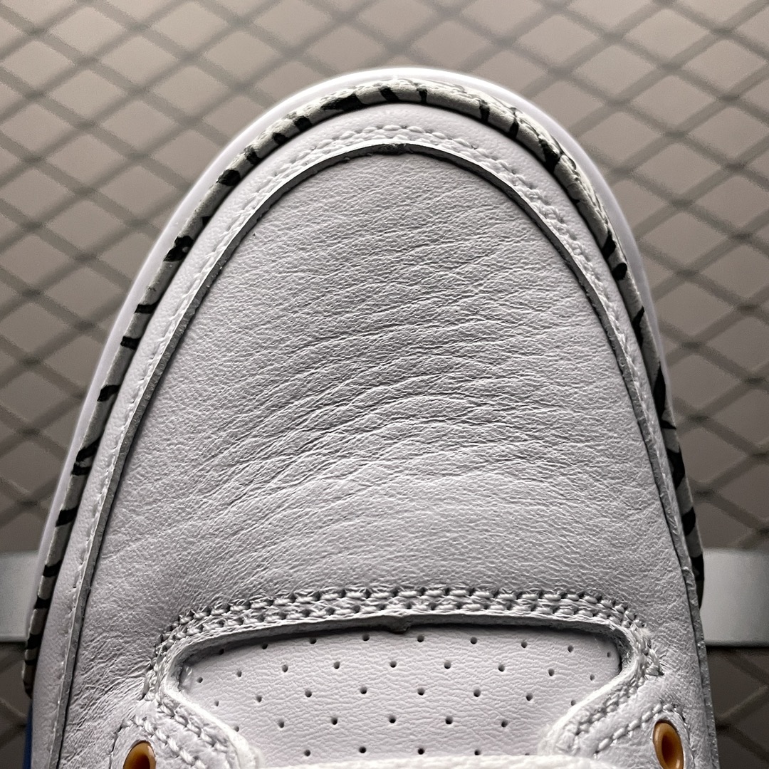 Replica Air Jordan Shoe Air Jordan 3White and True BlueCT8532-148 Size 40-47.5
