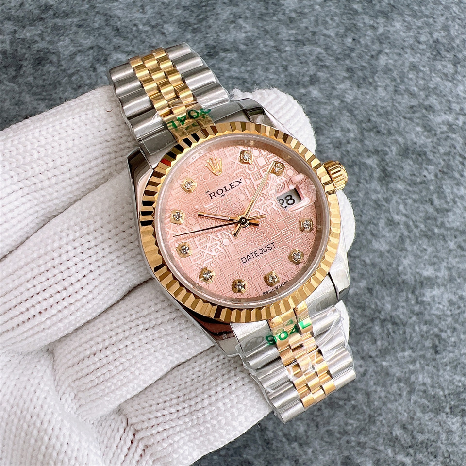 Replica Rolex Datejust 904l Stainless Steel Automatic Mechanical Watch 36mm