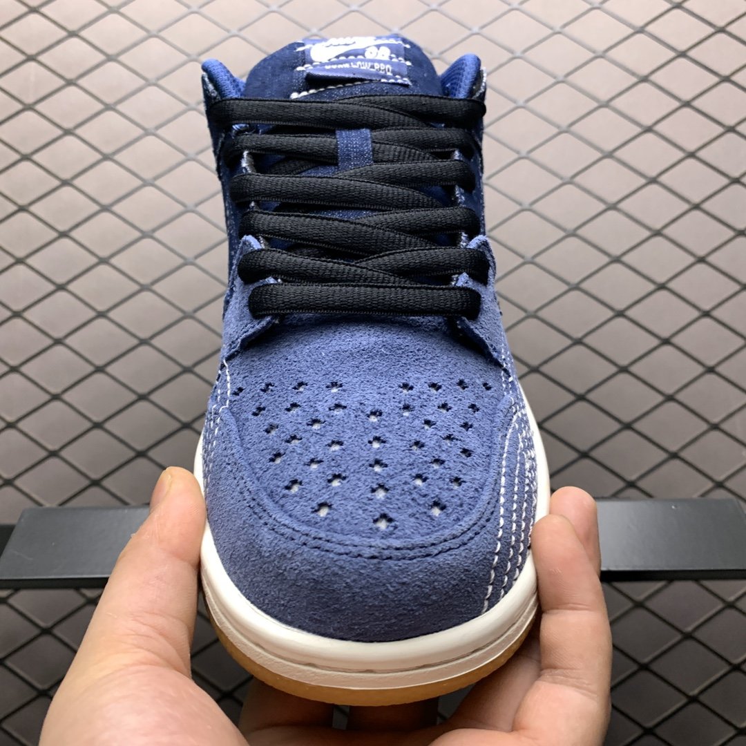 Replica Nike Dunk SB Shoe Nike SB Dunk Low Pro PRM Denim Gum CV0316-400 Size 40-45