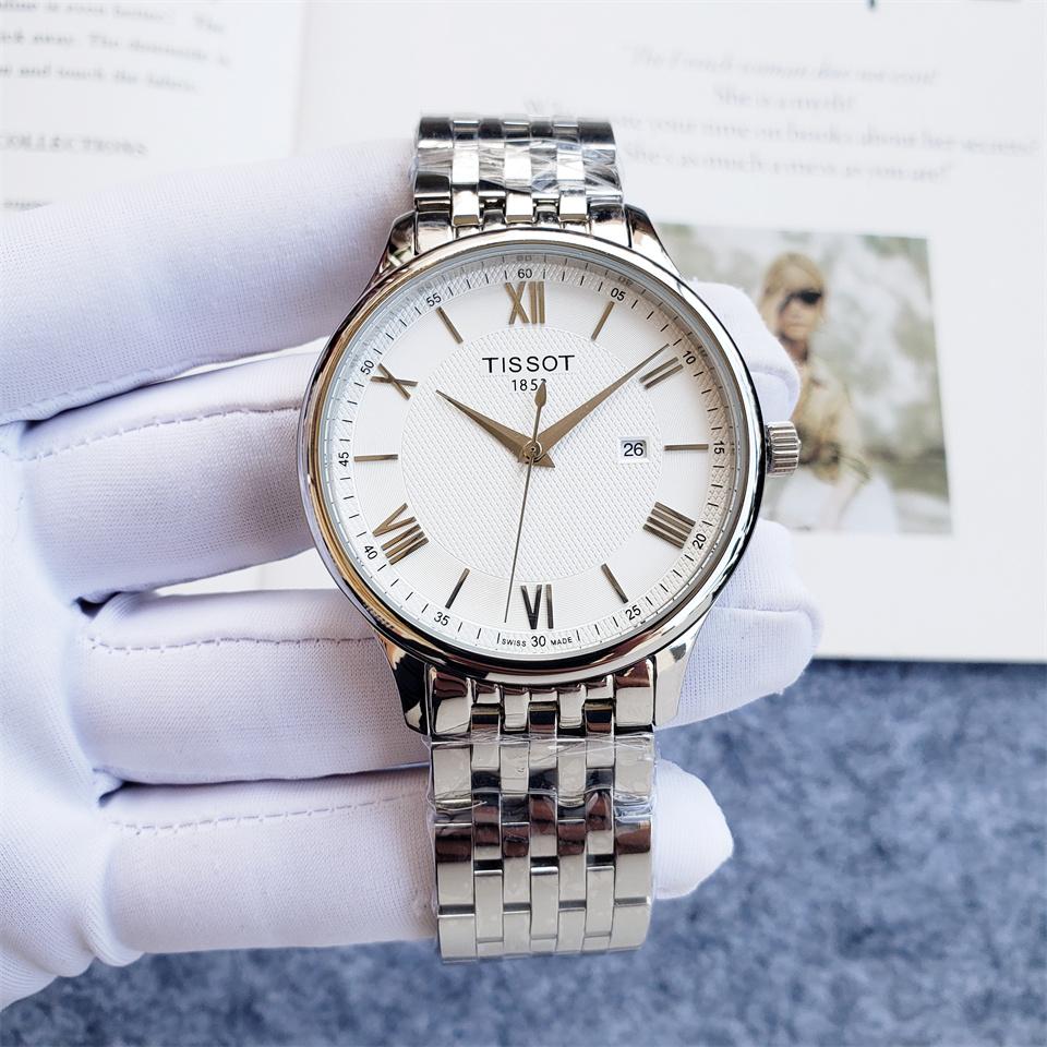 Replica Tissot 904l Stainless Steel Quartz Watch 40MM