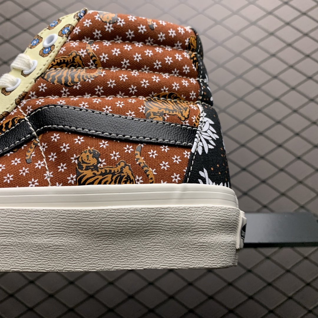 Replica Vans Shoe Vans SK8-HI Orange Size 35-44