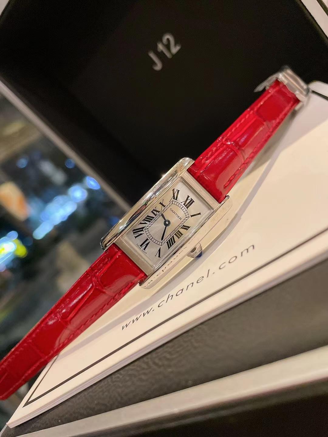 Replica Cartier Tank 904l Stainless Steel Quartz Watch 19mm×35mm