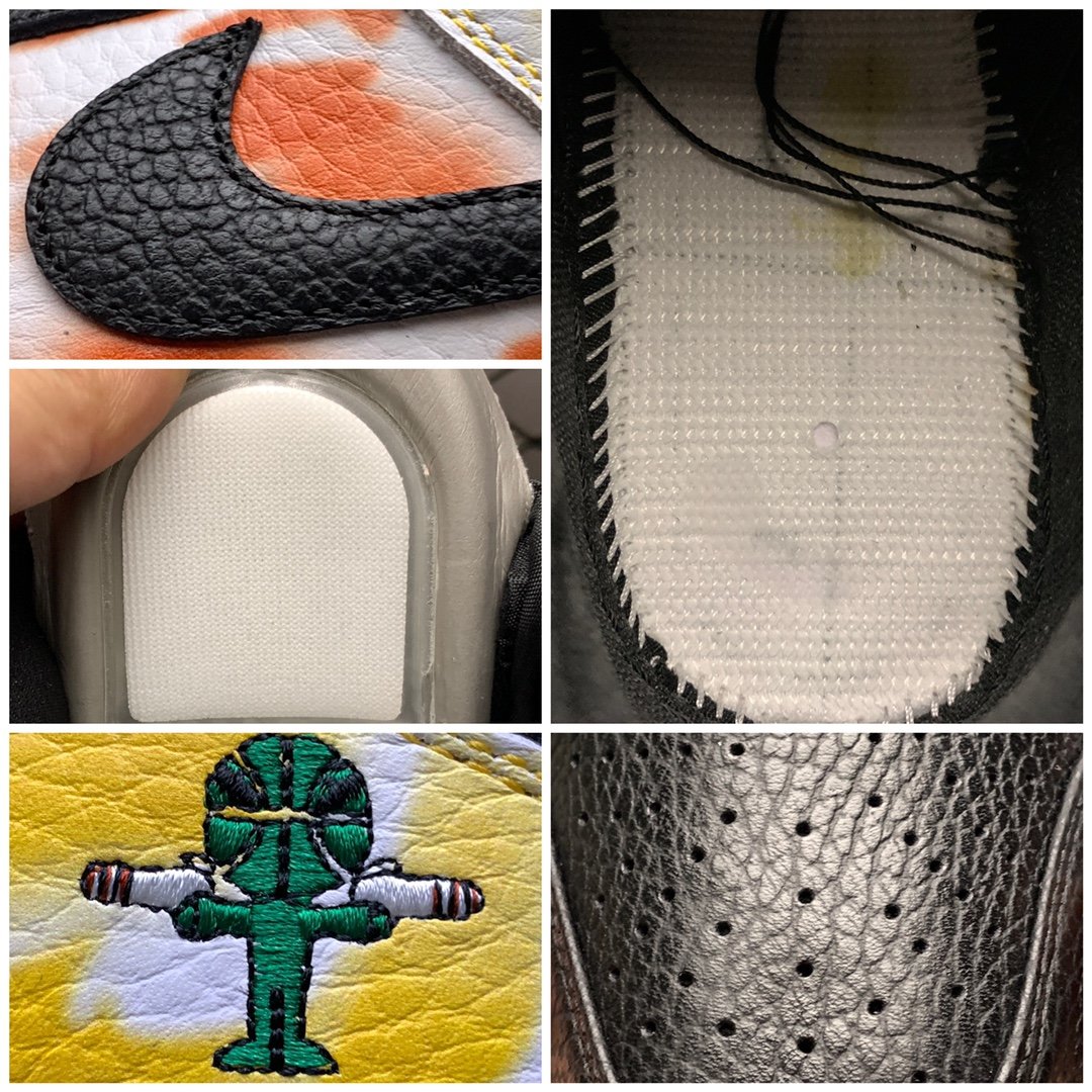 Replica Nike Dunk SB Shoe Nike SB Dunk Low Pro QS Roswell Raygun BQ6832-001 40-47.5