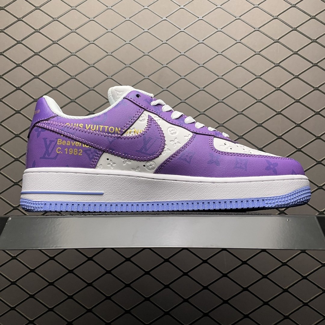 Replica Louis Vuitton Shoe Louis Vuitton x Off-white x Nike Air Force 1 LV Size 36-46 3