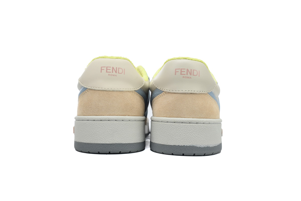 Replica Fendi Shoe Fendi Match Yellow Blue