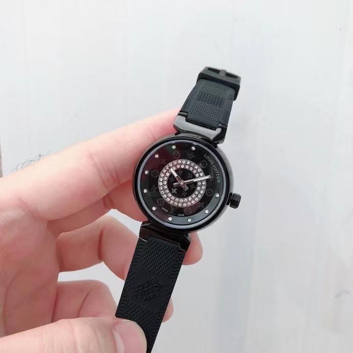 Replica LOUIS VUITTON LV 904l Stainless Steel Quartz Watch 33MM