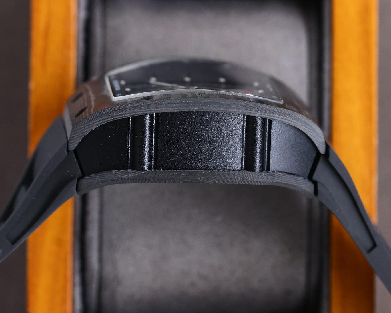Replica Richard Mille Carbon Fiber Automatic Machine Watch 40MM