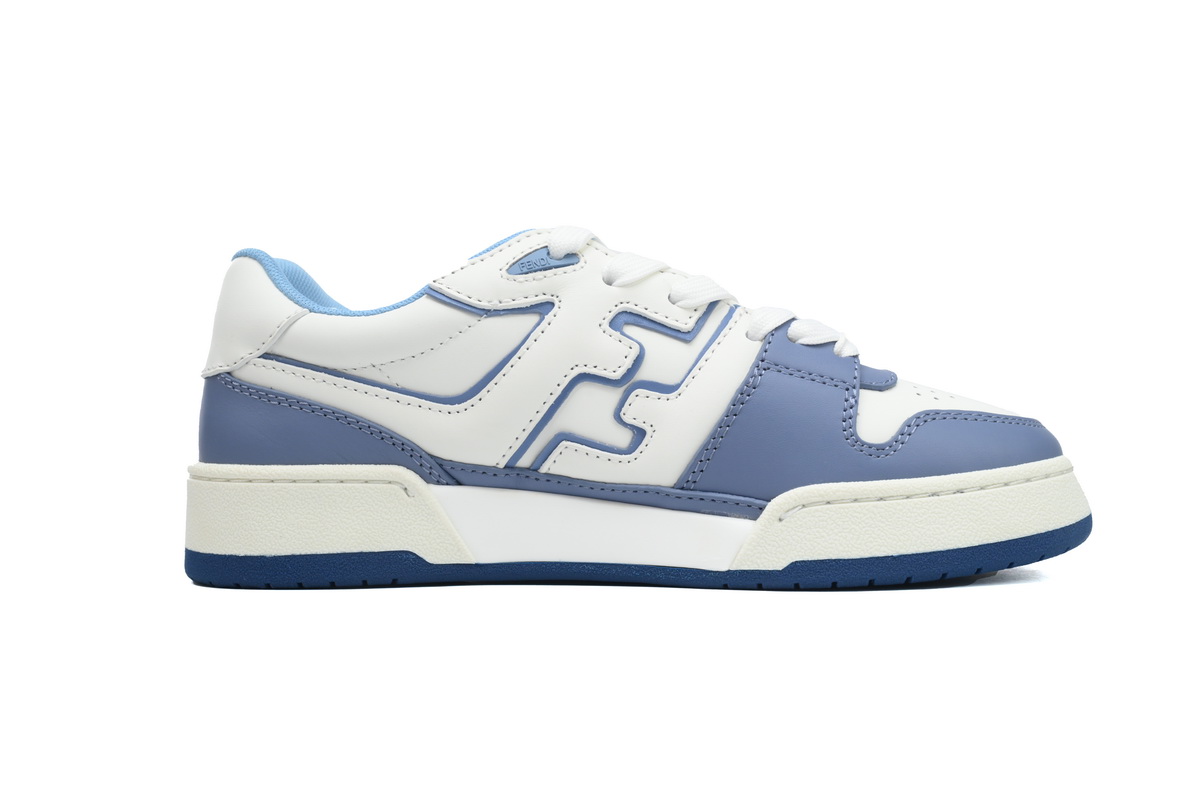 Replica Fendi Shoe Fendi Match White Blue