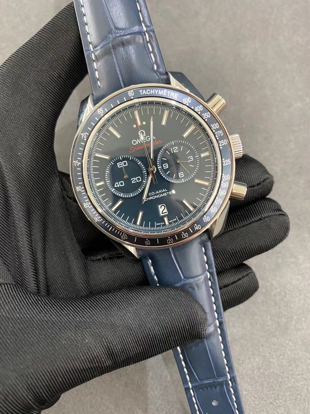 Replica OMEGA Speedmaster 904l Stainless Steel Quartzl Watch 44MM