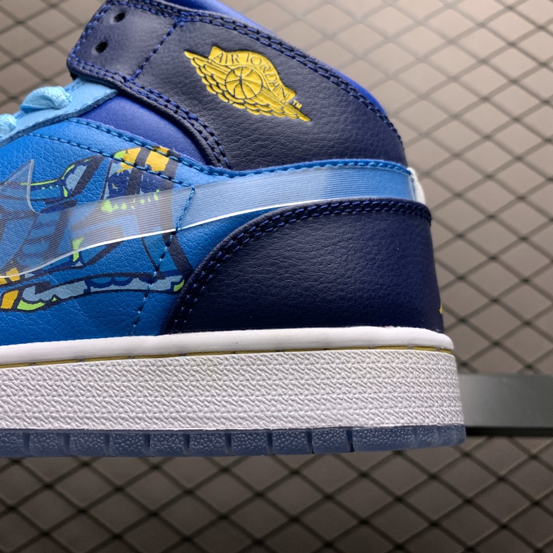 Replica Air Jordan Shoe Air Jordan 1 Mid AJ1 BV7446-400 Size 36-40