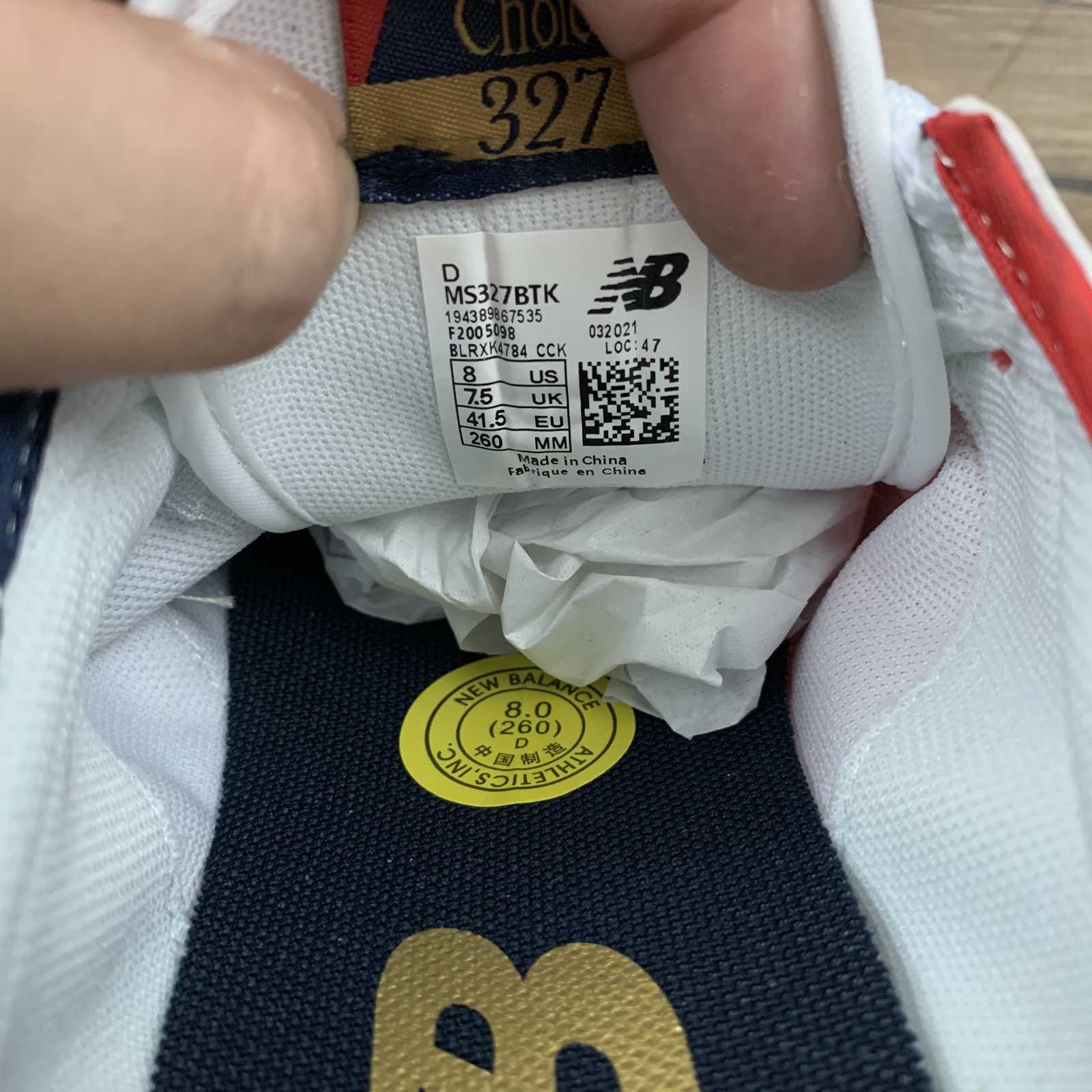 Replica New Balance Shoe  New Balance NB327  MS327BTK 36-45