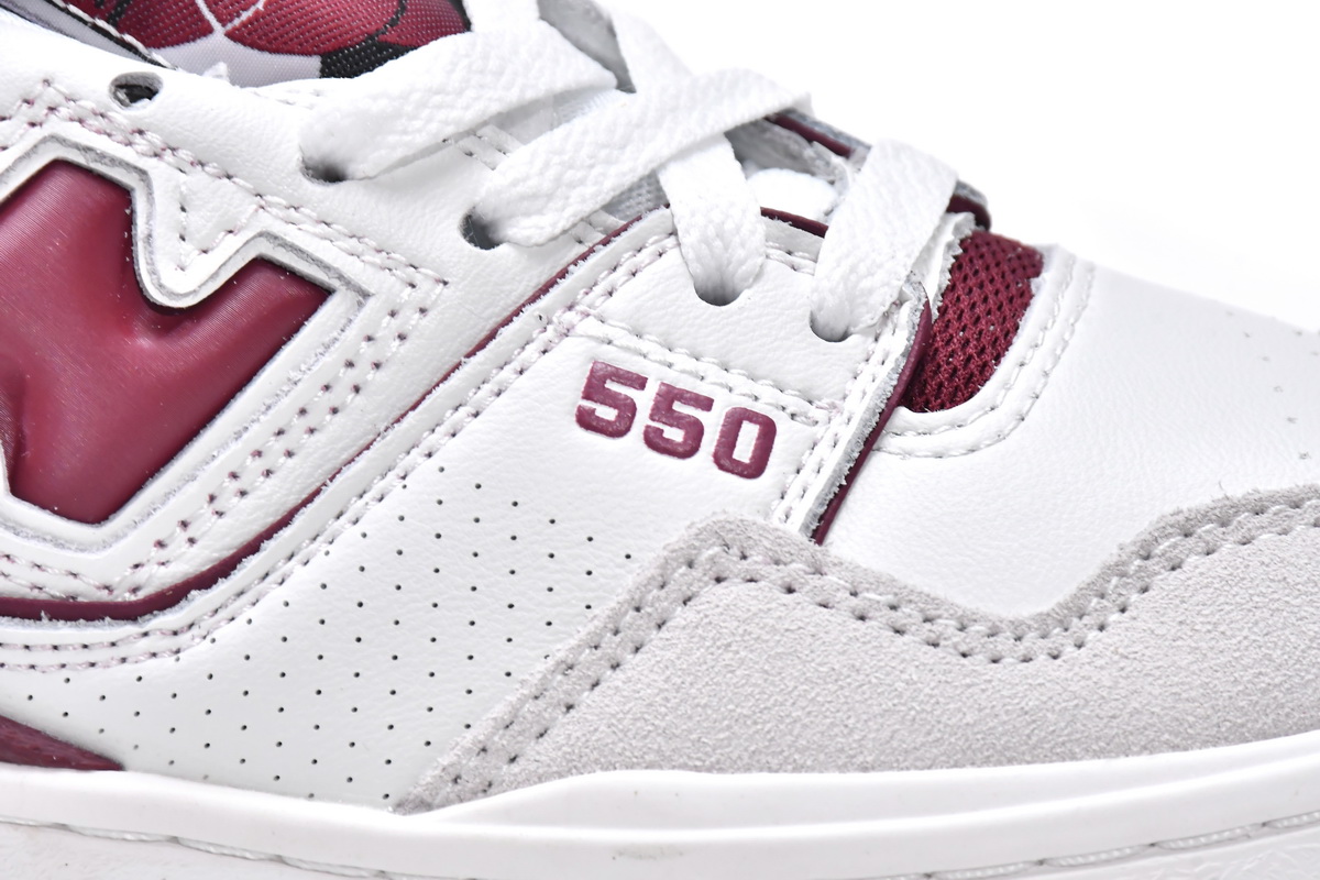 Replica New Balance Shoe BB550LI1 New Balance 550 Burgundy