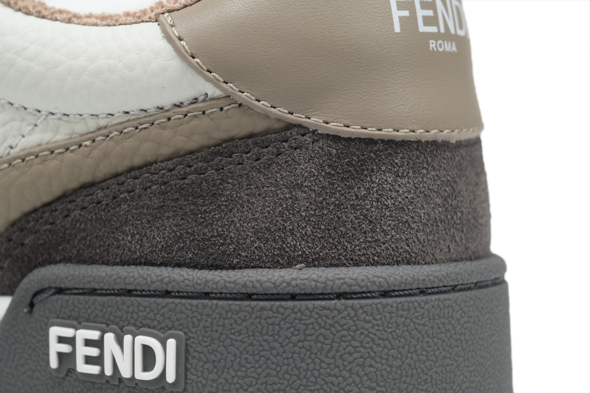 Replica Fendi Shoe Fendi Match Dark Grey