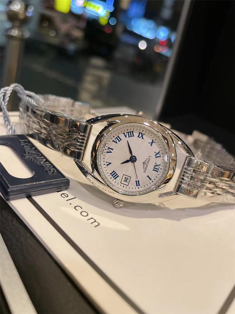Replica Longines 904l Stainless Steel Quartz Watch 26MM