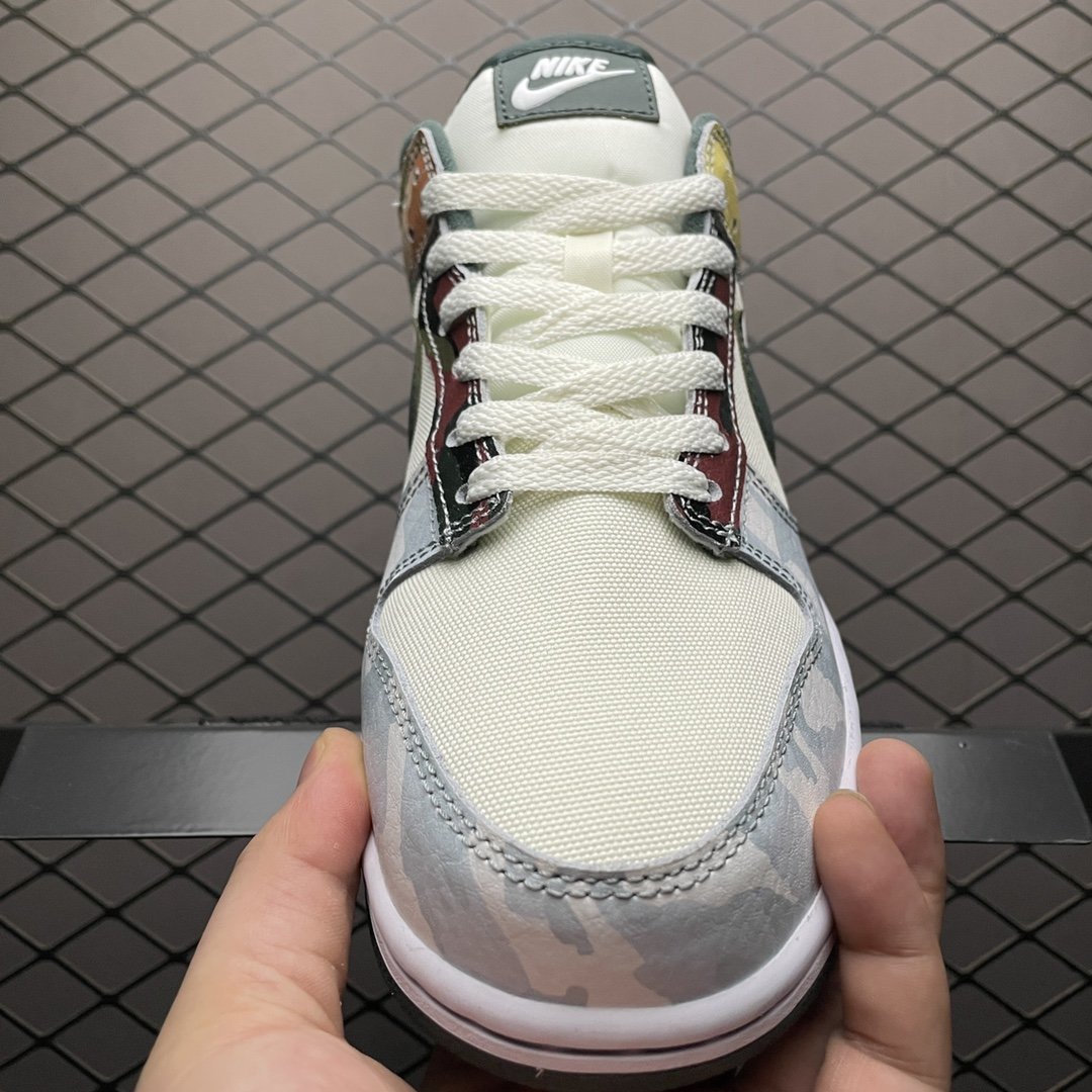 Replica Nike Dunk SB Shoe Nike Dunk LowSEMulti Camo DH0957-100 Size 36-47