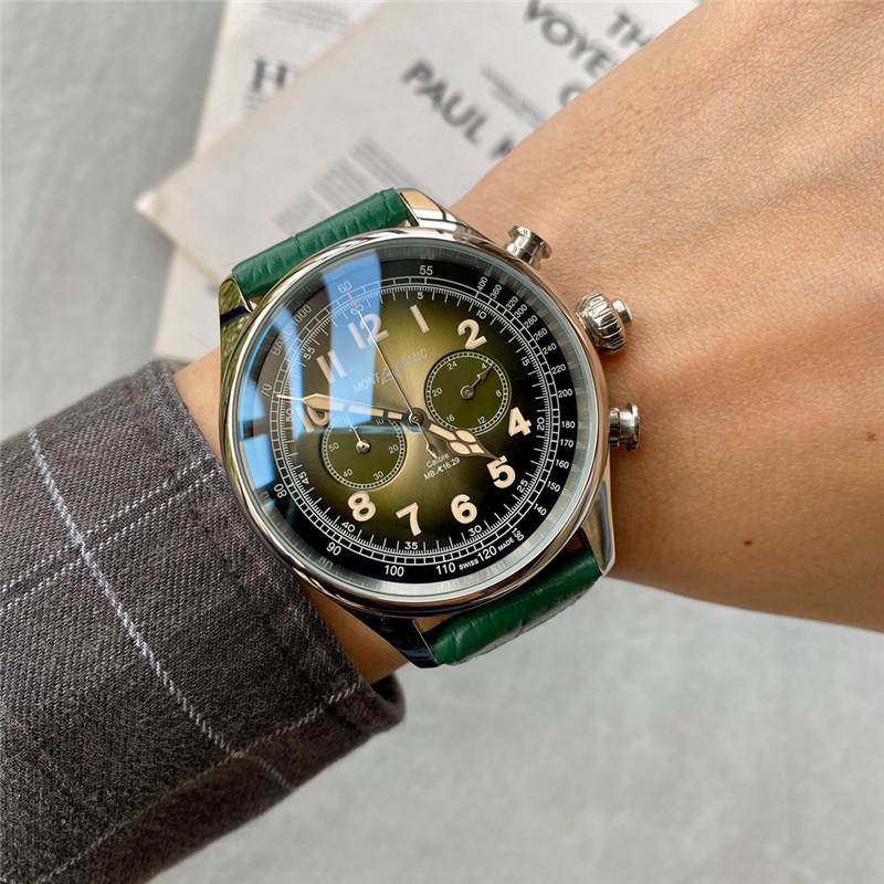 Replica Montblanc 904l Stainless Steel Quartz Watch 43MM